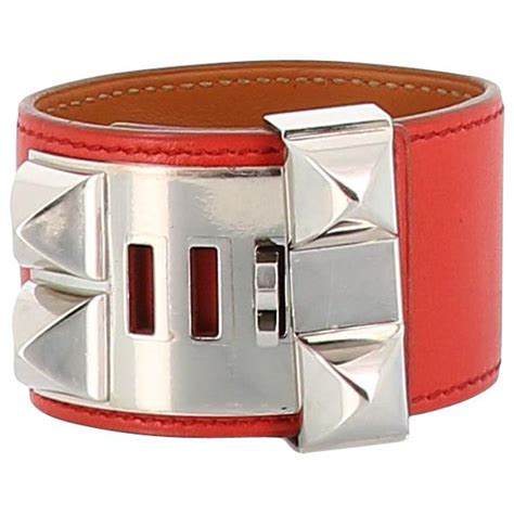 bracelet cuir femme hermes|hermes bracelet leather women's.